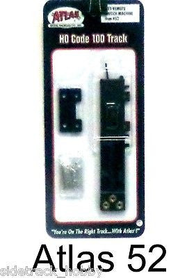 HO Scale Atlas 52 Code 100 Remote Left-Hand Switch Machine
