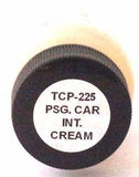 Tru-Color TCP-225 Passenger Car Interior Cream 1 oz Paint Bottle