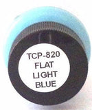 Tru-Color TCP-820 Flat Light Blue 1 oz Paint Bottle