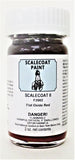 Scalecoat II F2002 Flat Oxide Red 2 oz Enamel Paint Bottle