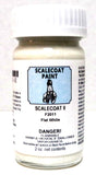 Scalecoat II F2011 Flat White 2 oz Enamel Paint Bottle