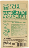 HOn3 Scale Kadee #713 Split Shank Plastic Rust Color Couplers (2) pr