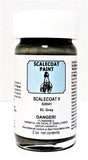 Scalecoat II S2041 EL Erie Lackawanna Gray 2 oz Enamel Paint Bottle
