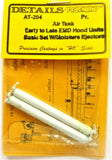 HO Scale Details West AT-204 Underframe Air Tanks F/EMD Hood Units