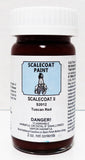 Scalecoat II S2012 Tuscan Red 2 oz Enamel Paint Bottle