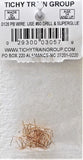 HO Scale Tichy Train Group 3057 Formed Wire Grab Irons 24" Drop Type pkg (50)