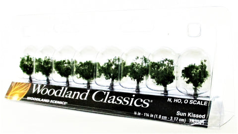 Woodland Classics Ready-Made Trees TR3501 Sun Kissed - 8/pkg