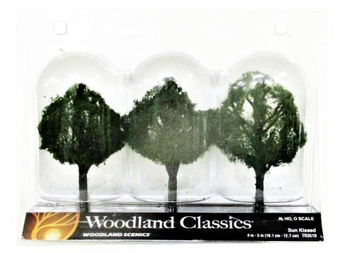 Woodland Classics Ready-Made Trees TR3510 Sun Kissed - 3/pkg