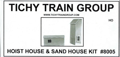 HO Scale Tichy Train Group 8005 Hoist House & Sand House Kit