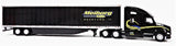 HO Scale Trucks n Stuff 041 Kenworth T680 Sleeper w/Meiborg Inc. 53' Van Trailer