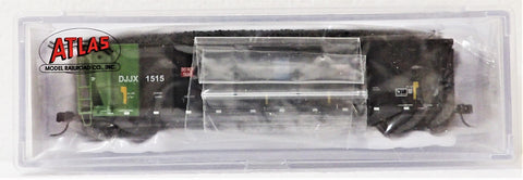N Scale Atlas 50004300 Joseph Transportation DJJX 1515 Coalveyor Bathtub Scrap Gondola