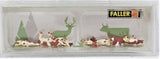 N Scale Faller Gmbh 155902 Brown and White Cows Figures (8) pcs