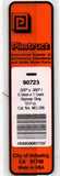 Plastruct PLS 90723 MS-206 Rectanger Strip, .020x.060" (10) pcs