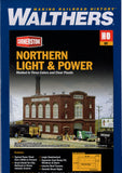 HO Scale Walthers Cornerstone 933-3021 Northern Light & Power Powerhouse Kit