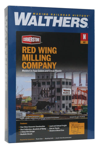 N Scale Walthers Cornerstone 933-3212 Red Wing Milling Company Building Kit