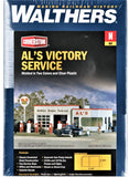 N Scale Walthers Cornerstone 933-3243 Al's Victory Service Building Kit