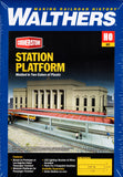 HO Scale Walthers Cornerstone 933-3391 Los Angeles Union Station Platform Kit
