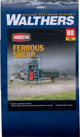 HO Scale Walthers Cornerstone 933-3630 Ferrous Scrap Shear Kit