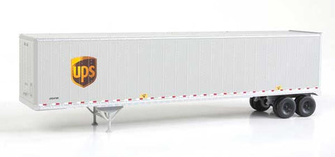 HO Scale Walthers SceneMaster 949-2256 UPS United Parcel Service w/Shield Logo 48' Stoughton Trailers