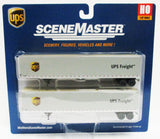 HO Scale Walthers SceneMaster 949-2460 UPS United Parcel Service Freight 53' Stoughton Trailers