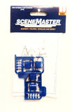 HO Scale Walthers SceneMaster 949-4126 Modern Trash Containers (2) pcs