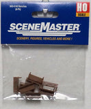 HO Scale Walthers SceneMaster 949-4146 Park Benches (8) pcs