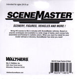 HO Scale Walthers Scene Master 949-4161 Green Farm Tractor 2-Pack