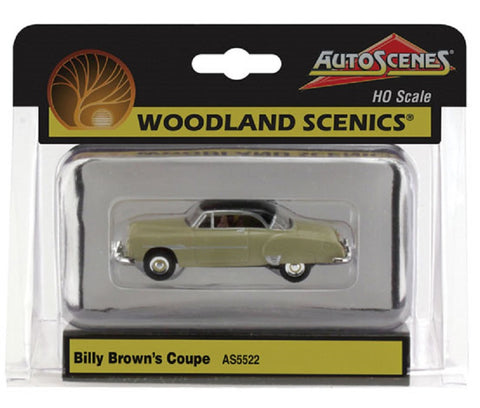 HO Scale Woodland Scenics AutoScenes AS5522 Billy Brown's Coupe