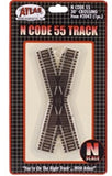 N Scale Atlas 2042 Code 55 30-Degree Crossing