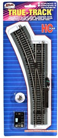 HO Scale Atlas 480 True-Track Code 83 Remote Left Hand Snap-Switch