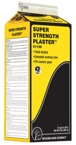 Woodland Scenics C1199 Sub Terrain Super Strength Plaster 4 lbs Carton