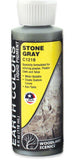 Woodland Scenics C1218 Earth Colors Stone Gray Pigment 4 fl oz (118 mL) Bottle