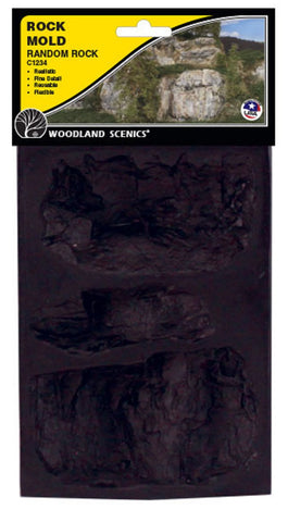 Woodland Scenics C1234 Terrain System Random Rock Mold