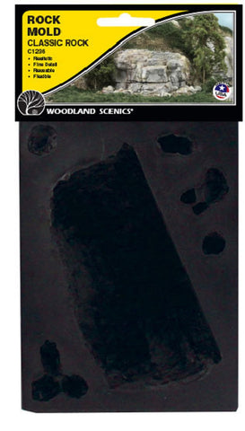 Woodland Scenics C1236 Terrain System Classic Rock Mold