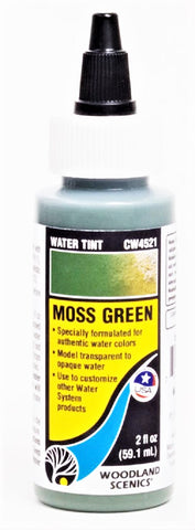 Woodland Scenics Water System CW4521 Moss Green Water Tint 2 fl oz