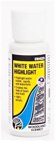 Woodland Scenics Water System CW4529 White Water Highlight 2 fl oz