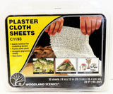 Woodland Scenics C1193 Sub Terrain System Plaster Cloth Sheets