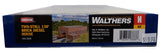 N Scale Walthers Cornerstone 933-3266 Two-Stall 130' Brick Diesel House Kit