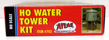 HO Scale Atlas 703 Water Tower Model Building Kit