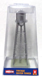 N Scale Walthers Cornerstone 933-3833 Silver Assembled Vintage Water Tower