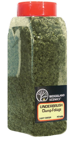 Woodland Scenics FC1635 Light Green Underbrush Shaker 57.7 cu in (945 cu cm)