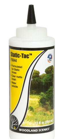 Woodland Scenics FS644 Field System Static-Tac Adhesive 12 oz Bottle