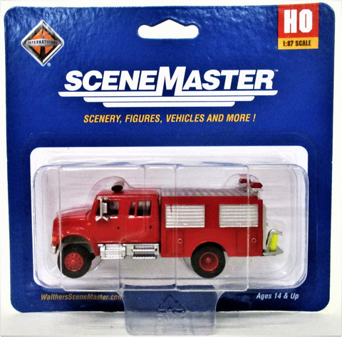 HO Scale Walthers SceneMaster 949-11893 International First Response Fire Truck