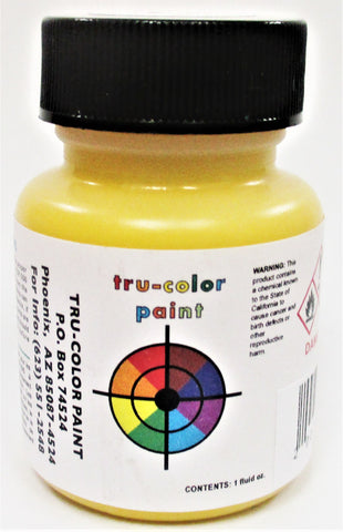 Tru-Color TCP-305 CHSY Chessie System Yellow 1 oz Paint Bottle