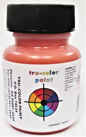 Tru-Color TCP-307 CHSY Chessie System Vermillion Red-Orange 1 oz Paint Bottle