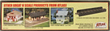 N Scale Atlas 2071 Code 55 Silver Single-Track Through Truss Bridge Kit