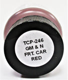Tru-Color TCP-246 GM&O Gulf Mobile & Ohio 1940 Freight Car Red 1 oz Paint Bottle