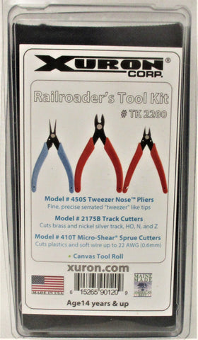 All Scale Xuron TK2200 Model Railroader's Tool Kit
