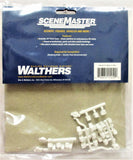 HO Scale Walthers SceneMaster 949-4174 Modern Trash Cans pkg (24)