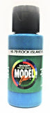 Badger Model Flex 16-79 Rock Island "Bankruptcy Blue" 1 oz Acrylic Paint Bottle
